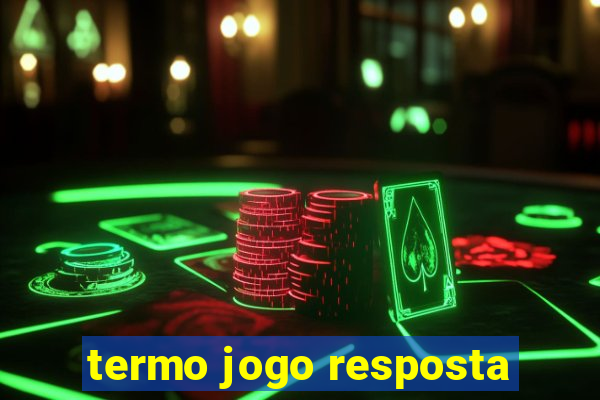 termo jogo resposta